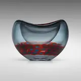 Antonio da Ros, Murrine bowl, c.1963, glass with murrine