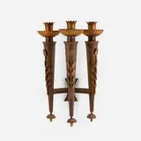 Gilbert Poillerat, Sconce for the restaurant at the Eiffel Tower, Paris