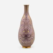 Vase by Mahiedine Boutaleb, 1953 / 1956, glazed porcelain, sold Jan 2025