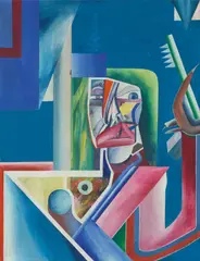 Wolfgang Petrick, Ohne Titel, Um 1968, Öl auf Leinwand
