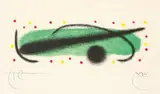 Joan Miró, Ohne Titel aus: „Fusées, 1959, Farbaquatinta auf Japan