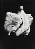 Ketty La Rocca, Hände, 1975, Tuschfeder über Photographie