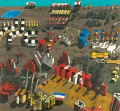 Dumat by Ulrich Knispel, 1966, Öl auf Leinwand, sold Nov 2018