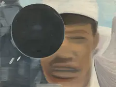 Ohne Titel by Eberhard Havekost, 1997, Öl auf Leinwand, sold Nov 2018