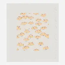 Donald Sultan, Wallflower 20 (from the Wallflowers portfolio), 2008, screenprint in colors