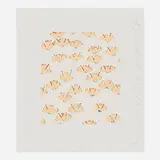 Donald Sultan, Wallflower 20 (from the Wallflowers portfolio), 2008, screenprint in colors