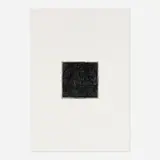 Olga De Amaral, Cartas, 1988, etching on Fabriano