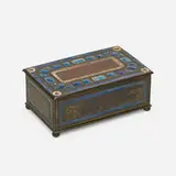 Inc. Louis C. Tiffany Furnaces, Art Deco cigarette box