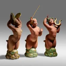 Waylande Gregory, Octaves, c. 1935, glazed stoneware