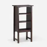 Harvey Ellis for Gustav Stickley, Magazine stand, model 72, 1904-07, oak
