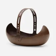 Basket by Dirk Van Erp, c. 1920, hammered copper, sold May 2021