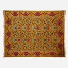Medium pile carpet by William Morris, hand-knotted wool, sold May 2021