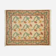 Medium pile carpet by William Morris, hand-knotted wool, sold May 2021