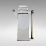 Louis W. Rice, Rare Skyscraper cocktail pitcher, c. 1928, electroplated nickel silver