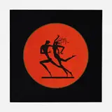 Wilhelm Hunt Diederich, Dancers in the Moonlight, paper collage, paper cutout