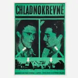 Karel Machálek, In Cold Blood poster, 1968, offset lithograph