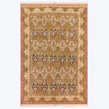 Turkish, Hereke pile carpet, hand-knotted silk and wool