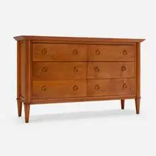 André Arbus, Cabinet, 1939, oak, brass