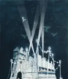 Henning Kles, Fort d’argent, 2005, Öl auf Nessel