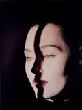 Erwin Blumenfeld, Line on face, New York