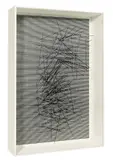 Vibrations by Jesús Rafael Soto, 1967, Serigraphie auf Plexiglas und Kunststoff in Kunststoffkasten, sold Nov 2008