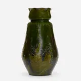 Thorvald Bindesbøll, Vase, 1895, glazed earthenware