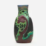 Vase by Raoul Lachenal, c. 1903, glazed stoneware, sold May 2021