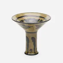 Fernand Rumèbe, Vase, c. 1920, glazed stoneware