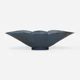 Marie Zimmermann, Center bowl, c. 1925, patinated copper