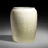 Vase by Taxile Doat for University City, 1913, crystalline glazed porcelain, sold May 2021