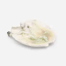Vide poche by Joseph Gustave Chéret, 1900, crystalline glazed porcelain, sold May 2021