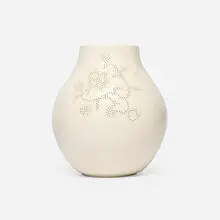 Hella Jongerius, Vase, 2005, glazed porcelain