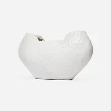 Vessel by Marcello Fantoni, c. 1955, glazed earthenware, sold Jan 2025