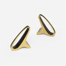 Carl Auböck, Bookends, pair, c. 1950, patinated brass