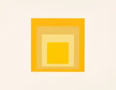 Josef Albers, Easter, 1965, Farbserigrafie auf leichtem Karton
