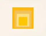 Josef Albers, Easter, 1965, Farbserigrafie auf leichtem Karton