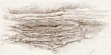 Otto Dix, Wolkenverhängtes Tal (Weite Landschaft), 1933, Tuschfeder und Bleistift auf festem Papier