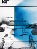 ICF by leben in New York Wade Guyton und Kelley Walker, Um 2004, Inkjet-Druck, Sprayfarbe und Einschnitt auf dünnem Papier, sold Nov 2011