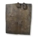 Wilhelm Loth, Relief 9/59 – Relief III aus der Reihe: 7 Reliefs zum Thema Torso, 1959, Bronze mit goldbrauner Patina