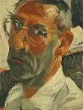 Johannes Grützke, Selbstportrait