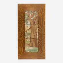 Lucille Schoenfeld, Tile frieze, c. 1925, glazed earthenware