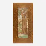 Lucille Schoenfeld, Tile frieze, c. 1925, glazed earthenware
