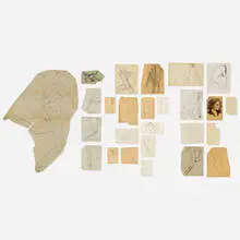 Wilhelm Hunt Diederich, Collection of forty-five figural drawings, graphite, charcoal, and pastel on paper