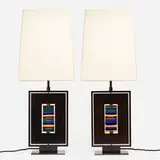 Roberto Giulio Rida, Table lamps, pair
