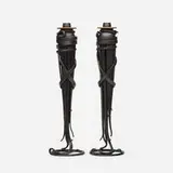 Albert Paley, Comet candleholders, pair
