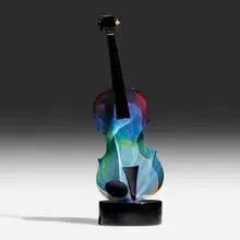 Dino Rosin, Violin, Chalcedony glass