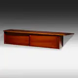 Hanging Wall cabinet by George Nakashima, 1956, American black walnut, sold Jan 2021