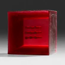 Stepan Pala, Red Space, 2000, cast glass