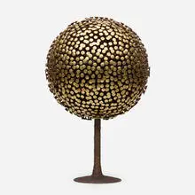 Douglas Ihlenfeld, Rising Sun, 2017, copper, bronze, brass