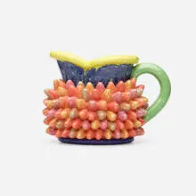 Kate Malone, Tutti Frutti Bumper Car Jug, 2001, glazed earthenware